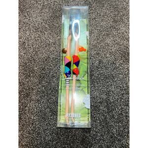 PYLONES OF PARIS SALAD CUTLERY SET ACROBATS SERVING FORK & SPOON NIB